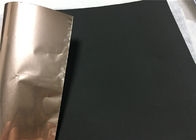 رقائق النحاس المدلفنة المظلمة باللون الأسود غير اللامع 70um 35um المستخدمة في صفيحة النحاس المطلية المرنة
