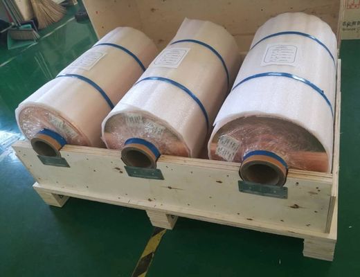 رقائق نحاسية 12um RA مع طلاء بالنيكل تستخدم لطراز الهاتف المحمول الفوضى